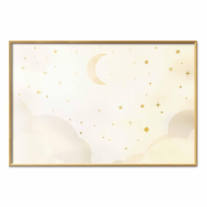 Plakat - Rozgwieżdżona noc