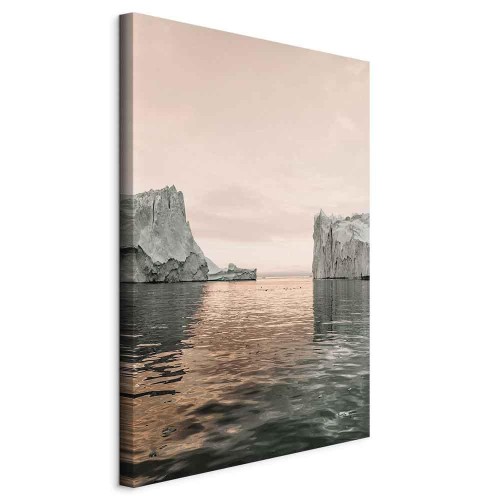 Obraz - Lodowe posągi (1-częściowy) pionowy