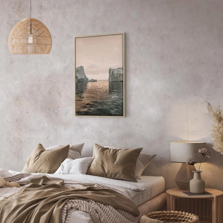 Obraz - Lodowe posągi (1-częściowy) pionowy