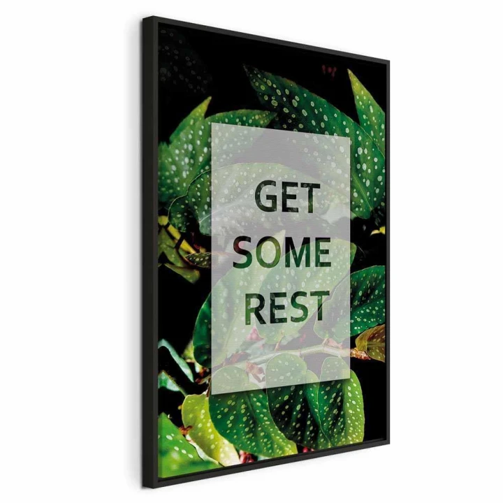 Obraz - Get Some Rest (1-częściowy) pionowy
