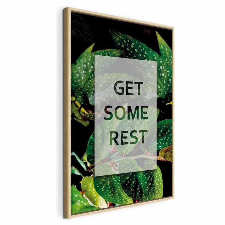 Obraz - Get Some Rest (1-częściowy) pionowy