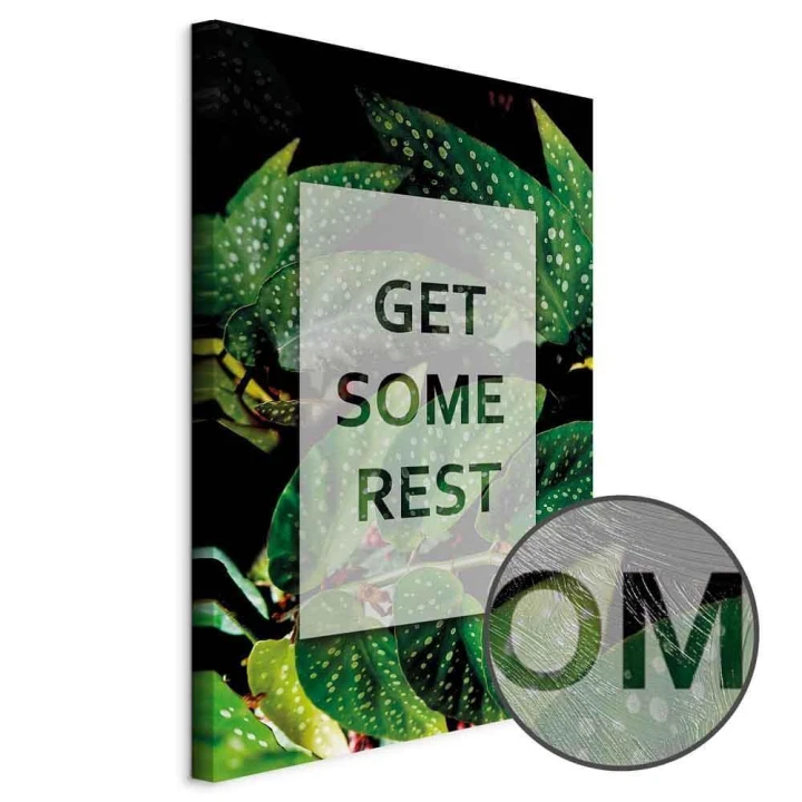 Obraz - Get Some Rest (1-częściowy) pionowy