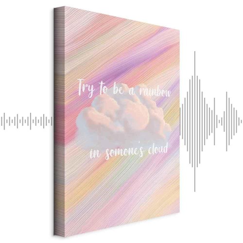 Obraz - Try to Be a Rainbow (1-częściowy) pionowy