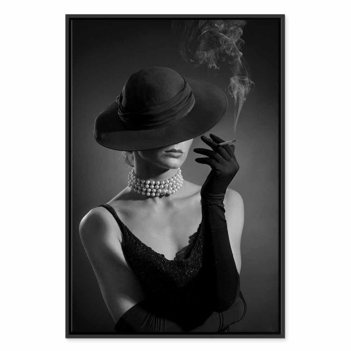 Obraz - Czarna elegancja (1-częściowy) pionowy