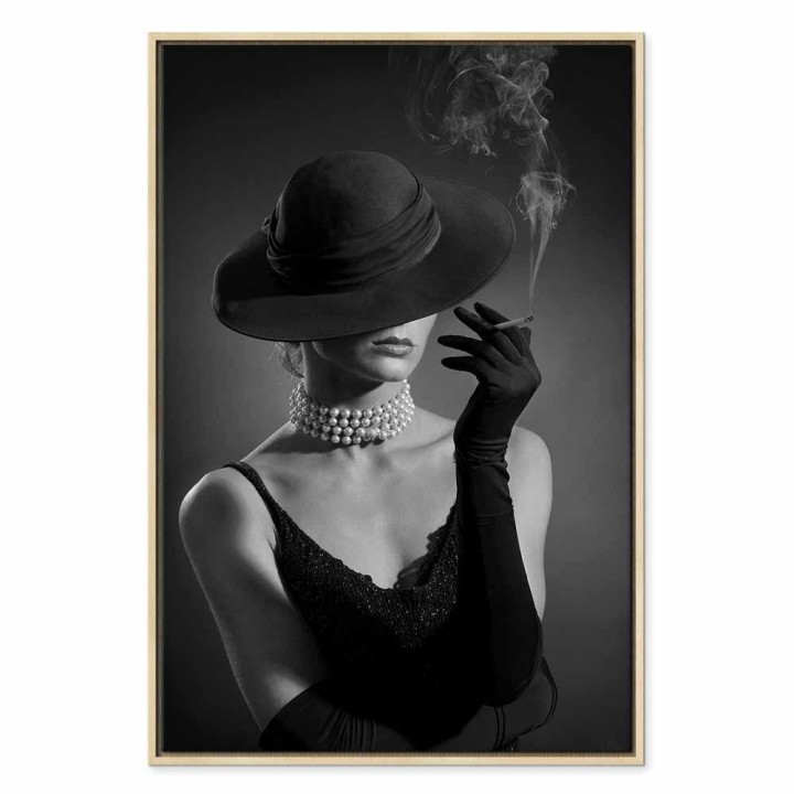 Obraz - Czarna elegancja (1-częściowy) pionowy