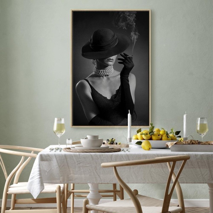 Obraz - Czarna elegancja (1-częściowy) pionowy