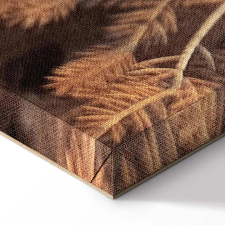 Obraz - Złota szyszka (1-częściowy) pionowy