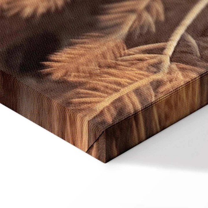 Obraz - Złota szyszka (1-częściowy) pionowy