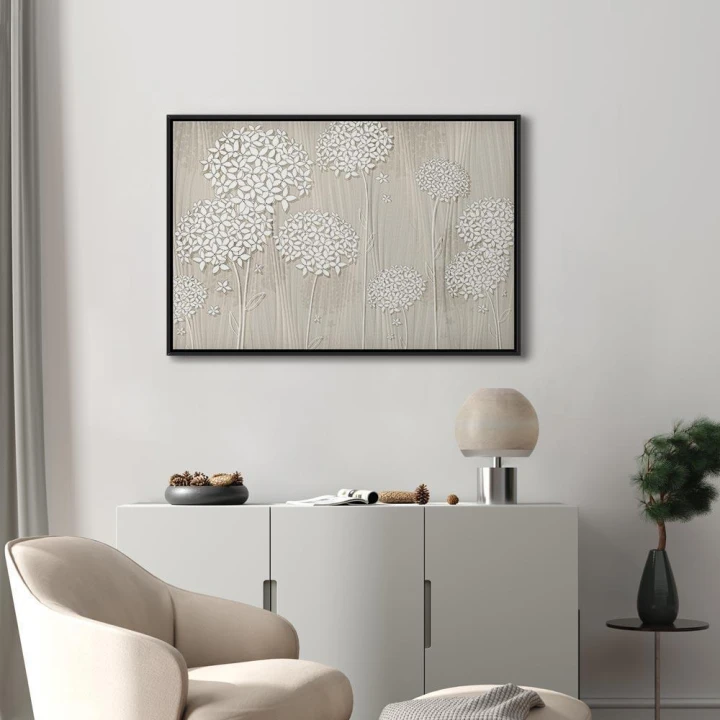 Obraz - Kwiaty na wietrze