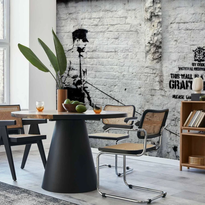 Fototapeta - Banksy - Graffiti Area