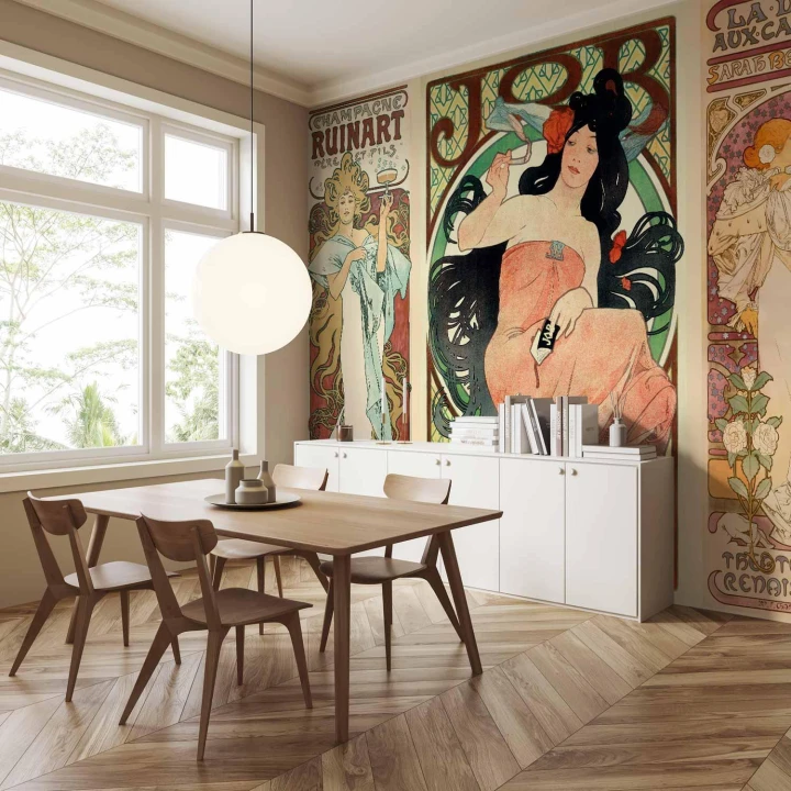 Fototapeta - Alphonse Mucha Kobiety