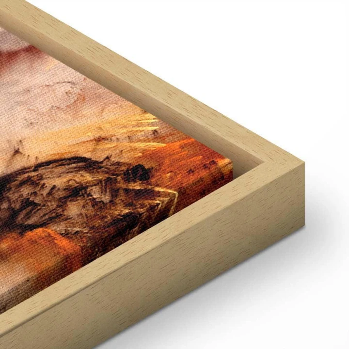 Obraz - Wulkaniczna abstrakcja (1-częściowy) szeroki