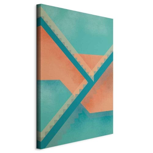 Obraz - Kompozycja schodów (1-częściowy) pionowy