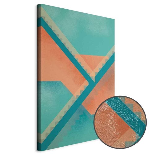 Obraz - Kompozycja schodów (1-częściowy) pionowy