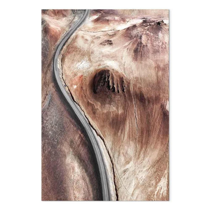 Obraz - Górska serpentyna (1-częściowy) pionowy