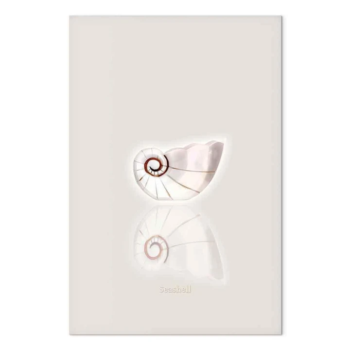 Obraz - Ceramiczna muszla (1-częściowy) pionowy