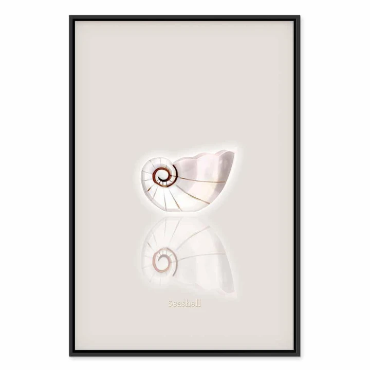Obraz - Ceramiczna muszla (1-częściowy) pionowy