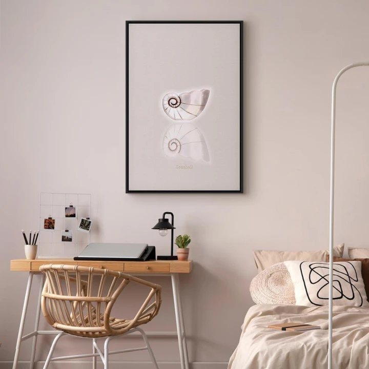 Obraz - Ceramiczna muszla (1-częściowy) pionowy