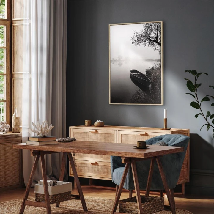 Obraz - Przystań pod drzewem (1-częściowy) pionowy