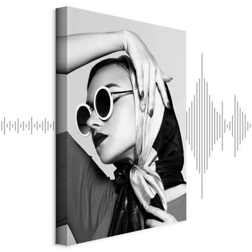 Obraz - Szykowna dama (1-częściowy) pionowy