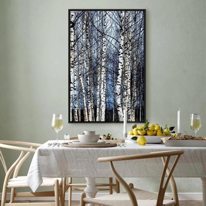 Obraz - Mroźny styczeń (1-częściowy) pionowy