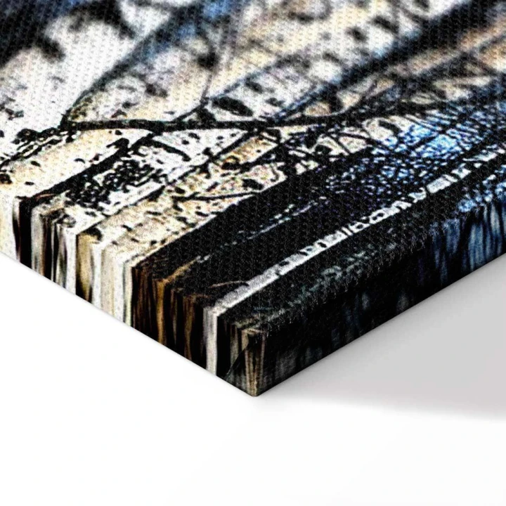 Obraz - Mroźny styczeń (1-częściowy) pionowy