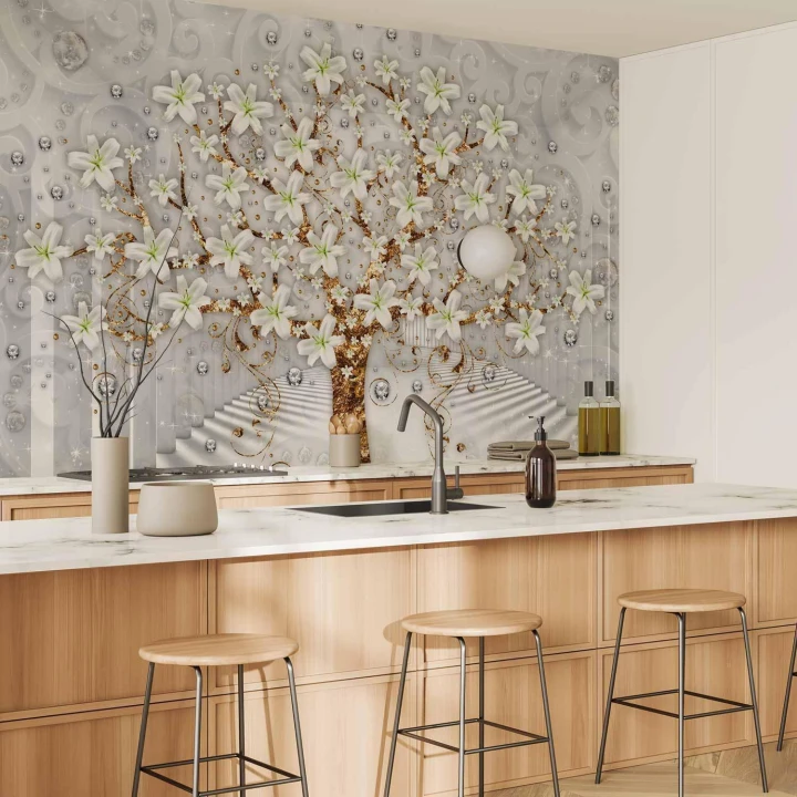 Fototapeta - Drzewo w tunelu