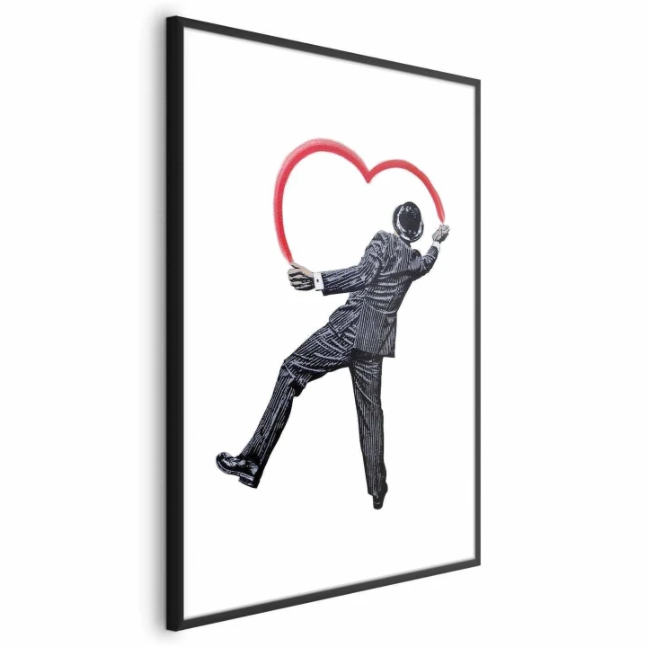 Plakat - Elegancki graficiarz