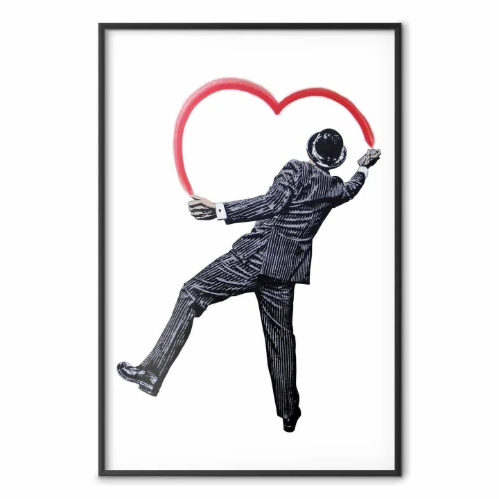 Plakat - Elegancki graficiarz