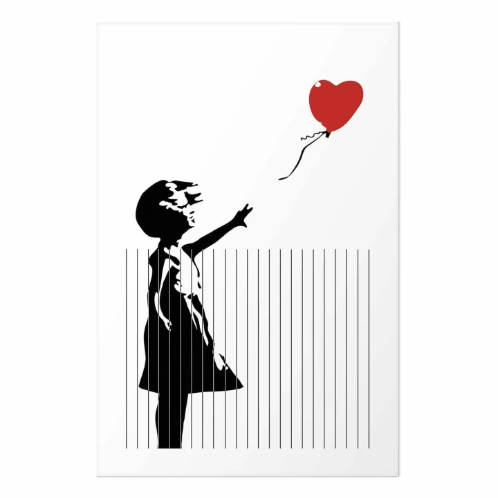 Plakat - Pocięty Banksy