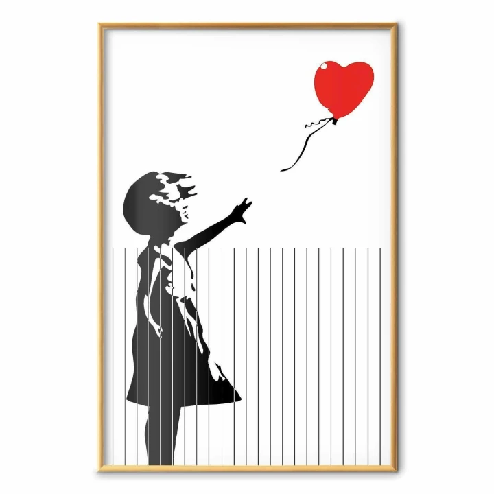 Plakat - Pocięty Banksy