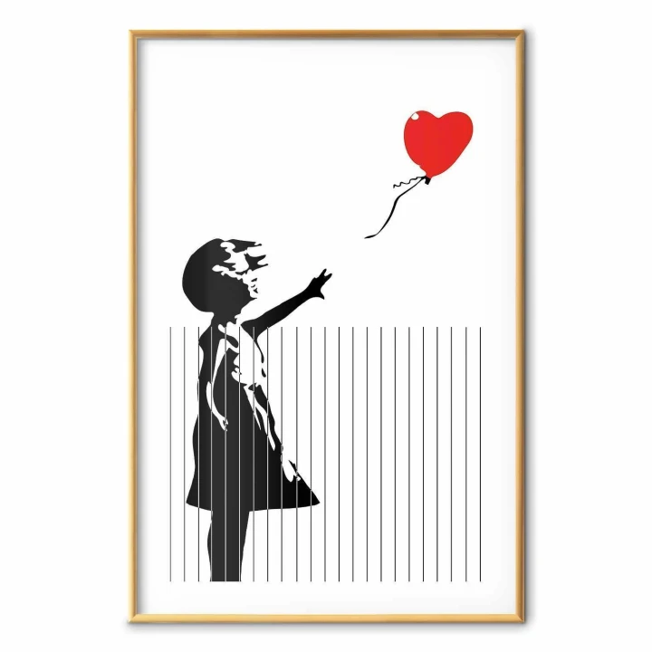 Plakat - Pocięty Banksy