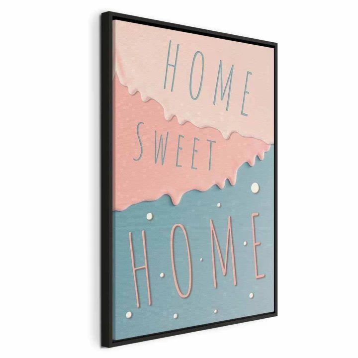 Obraz - Napisy: Home Sweet Home (1-częściowy) pionowy