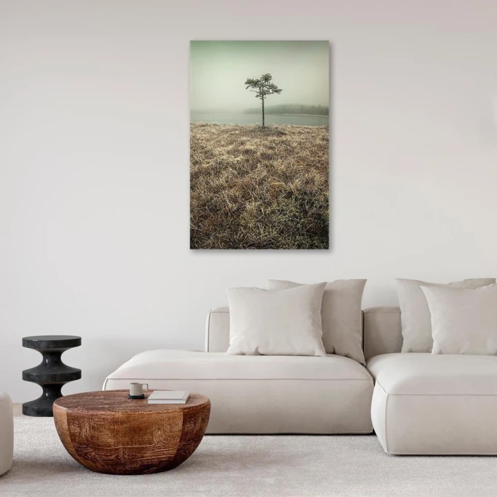 Obraz - Nad brzegiem jeziora (1-częściowy) pionowy