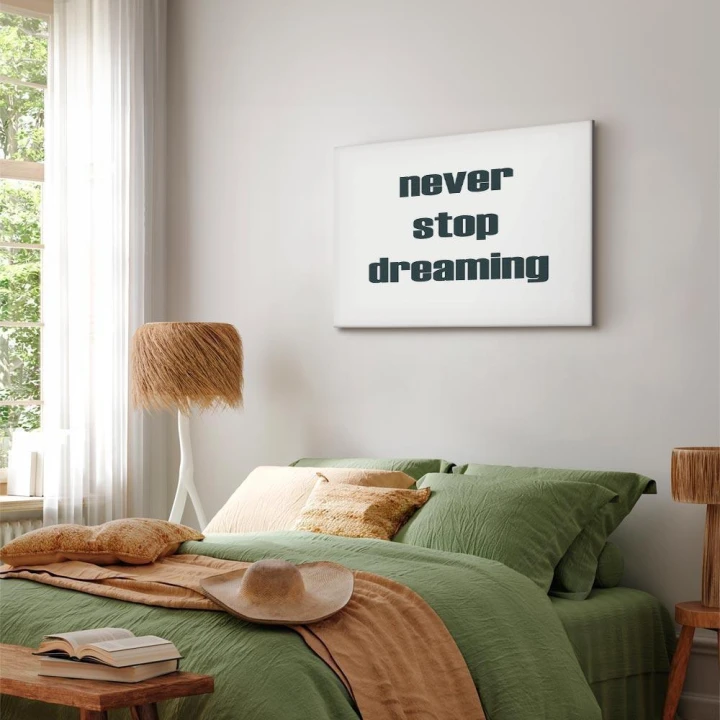 Obraz - Never Stop Dreaming (1-częściowy) szeroki