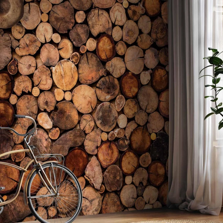 Fototapeta - Drewniane wrota