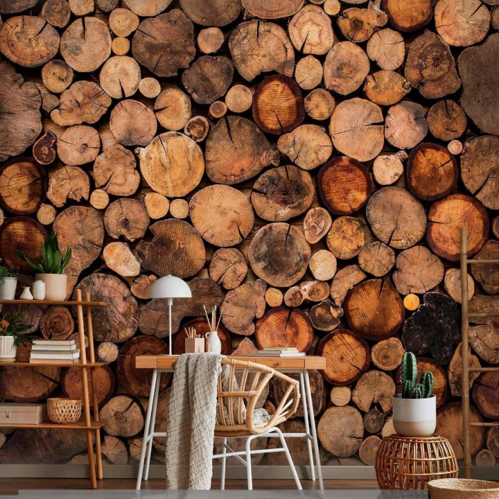 Fototapeta - Drewniane wrota