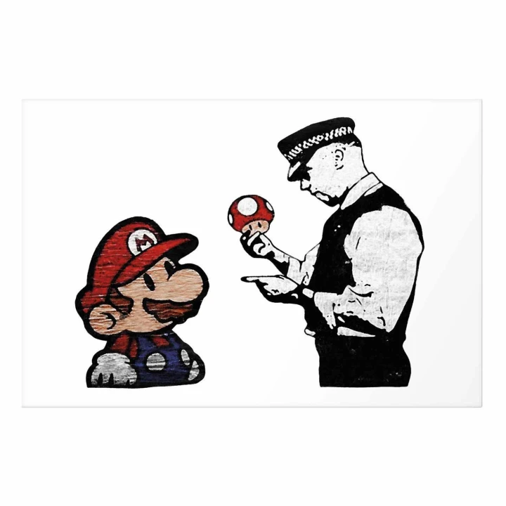 Plakat - Banksy: Grzybiarz