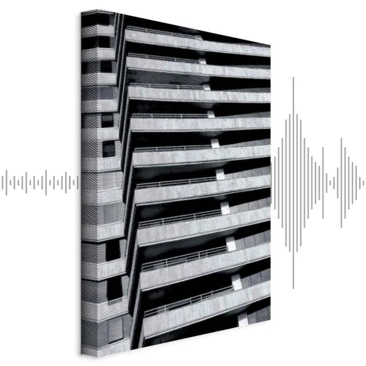 Obraz - Architektoniczny raster (1-częściowy) pionowy