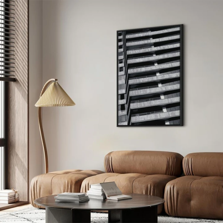 Obraz - Architektoniczny raster (1-częściowy) pionowy