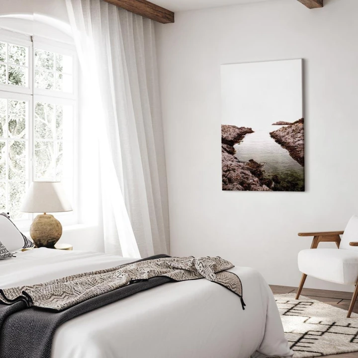 Obraz - Skalista przystań (1-częściowy) pionowy