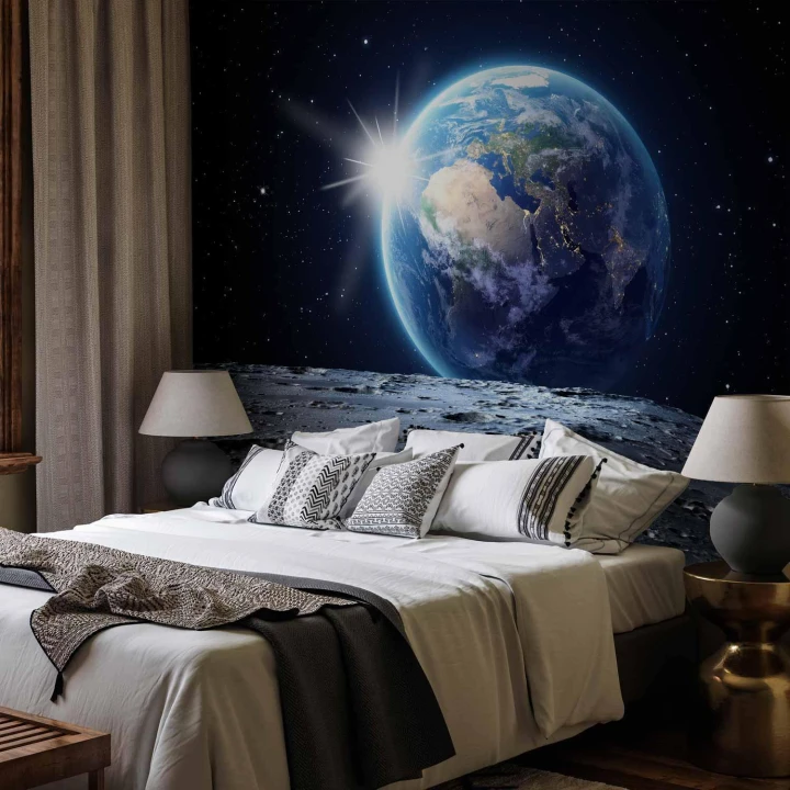 Fototapeta - Widok na Niebieską Planetę