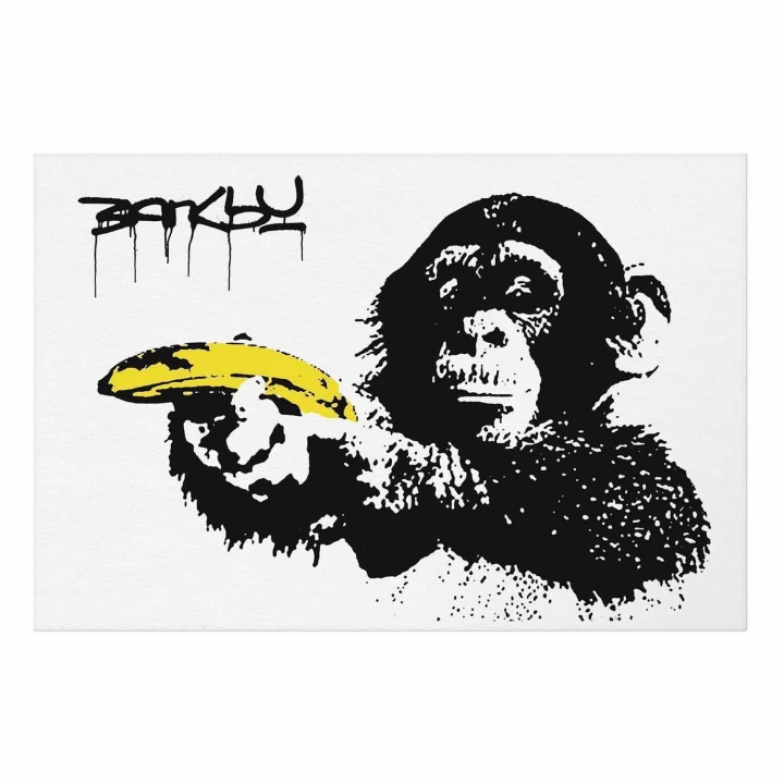 Plakat - Bananowy pistolet