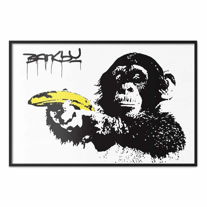 Plakat - Bananowy pistolet
