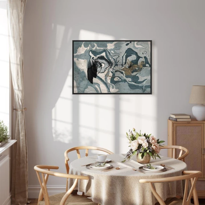 Obraz - Marmurkowa refleksja (1-częściowy) szeroki