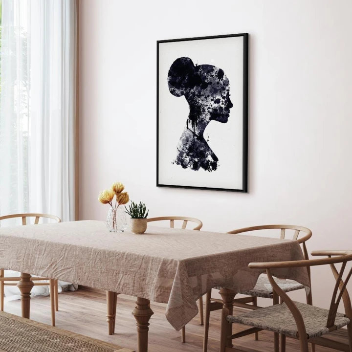 Obraz - Abstrakcyjny profil (1-częściowy) pionowy