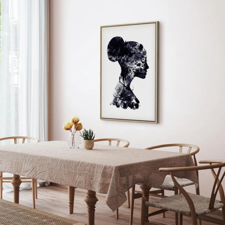 Obraz - Abstrakcyjny profil (1-częściowy) pionowy