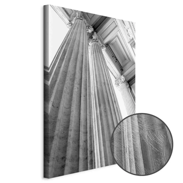 Obraz - Kamienne kolumny (1-częściowy) pionowy