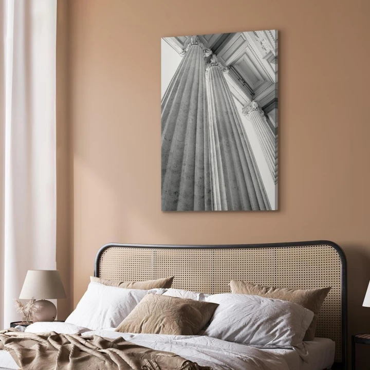 Obraz - Kamienne kolumny (1-częściowy) pionowy