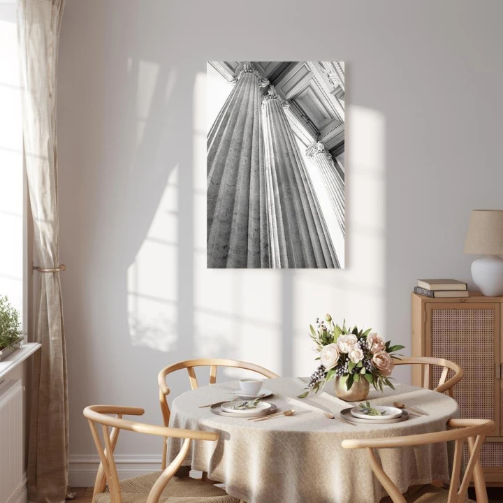 Obraz - Kamienne kolumny (1-częściowy) pionowy